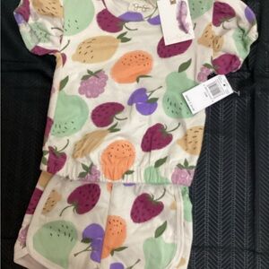 Jessica Simpson Purple and Green Kids' Outfit